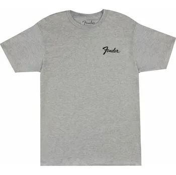 Pánské tričko Fender Tričko Transition Logo Tee Athletic Gray S