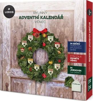 Čaj Leros Věnec bylinný adventní kalendář 3R