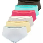 FANNIFEN Dámské pruhové kalhotky CZ8016 3ks Barva: Mix, Velikost: 5XL