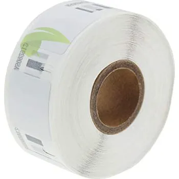 Kotouček do pokladny a tiskárny štítků TONERSYP etikety pro DYMO S0929120, 25 × 25mm, 750 ks snímatelné bílé