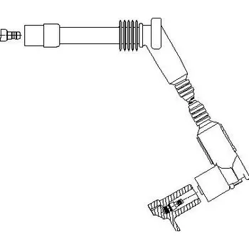Zapalovací kabel zapalovací kabel, , 1282165, BREMI, 379S40