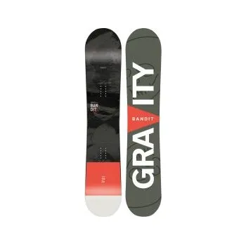 Snowboard Gravity Bandit 23/24 Wide 159 cm; Černá snowboard + DÁREK DLE VÝBĚRU!