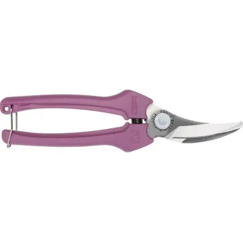 Nůžky na větve Zahradnické nůžky Bahco P123 růžové, délka 190mm, větev 10mm
