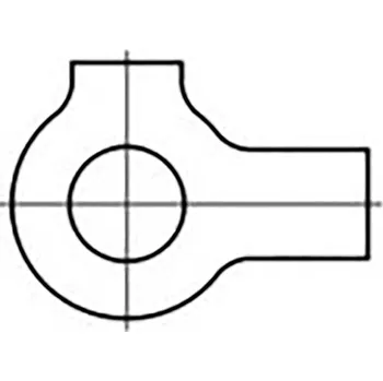 podložka podložka plochá se 2 laloky 17 mm 30 mm ocel 500 ks TOOLCRAFT TO-6854880