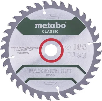 Dílna Metabo PRECISION CUT WOOD CLASSIC 628659000 pilový kotouč 160 x 20 x 1.4 mm Počet zubů (na palec): 36 1 ks