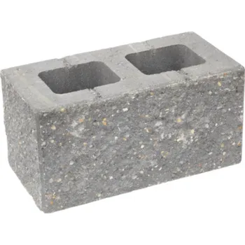 Zahradní obrubník Tvárnice CS-BETON CSBlok dvoustranně štípaná rohová 40x20x20 cm šedá