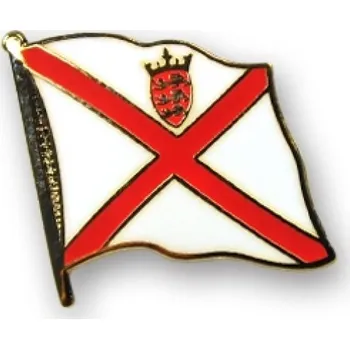 Odznak (pins) 20mm vlajka Jersey - barevný