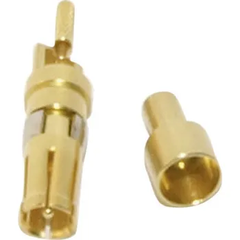 Elektrický konektor Conec 132J30019X 132J30019X koaxiální zásuvkový kontakt pozlacený 1 ks