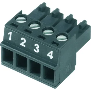 Elektrický konektor Weidmüller BC/SC zásuvkový konektor na kabel 4, rozteč 3.81 mm, 1792790000, 50 ks