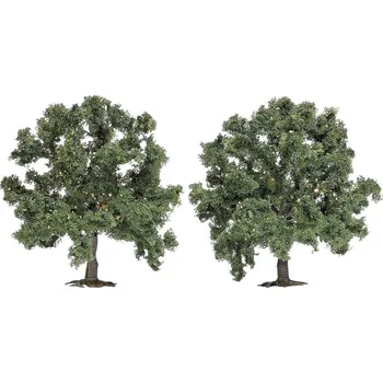Modelová železnice Busch 6856 strom kaštanovník 95 mm (max) zelená, hnědá 2 ks