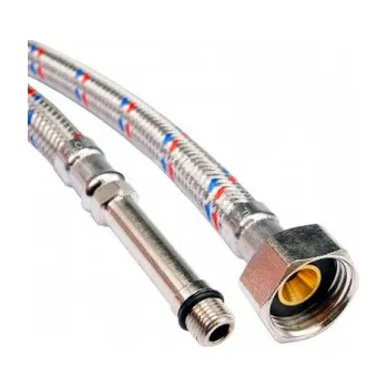 Vodovodní potrubí V&G Valogin Tlaková propojovací flexi hadička MF k baterii s nástavcem, PN10, 80°C Rozměr: 3/8" x 10 mm 40 cm