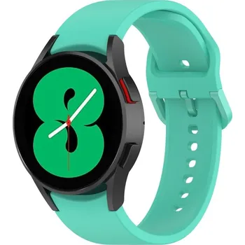 VSECHNONAMOBIL 63504 BUTTERFLY Silikonový řemínek Samsung Galaxy Watch 6 Classic (47mm/43mm) a Watch 6 (44mm/40mm) tyrkysový