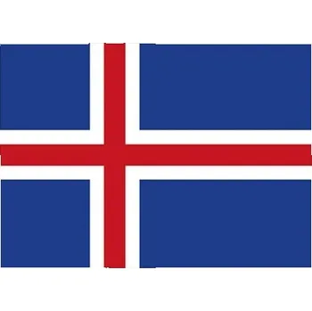 Vlajka Vlajka Printwear Island 150x90 cm