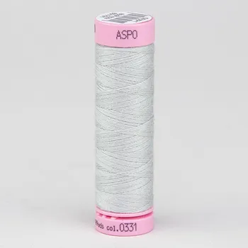 Nit Univerzální šicí nit Amann ASPO 120 polyesterová, světle šedá kouřová 0331, návin 100m