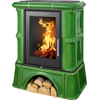 Krbová kamna ABX, spol. s.r.o. ABX BAVARIA K I kachlová kamna 3,5-9kW, zelená