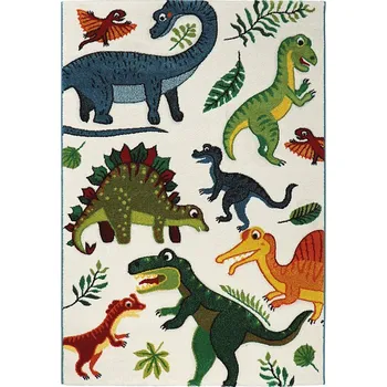 Koberec MERINOS Dětský kusový koberec DINOSAUŘI 120x170