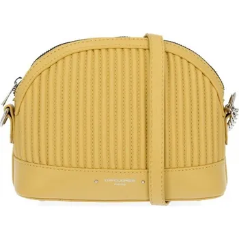 Kabelka Dámská kabelka listonoška David Jones žlutá 6523-1