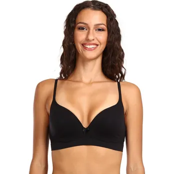 Podprsenka Dámská podprsenka Gina vyztužená s kosticemi černá (07008) 80C 07008-MxC Možnost vrácení zboží ZDARMA do 120 dnů!