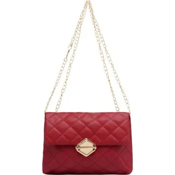 Kabelka Malá kabelka s diamantovým vzorem - Červené