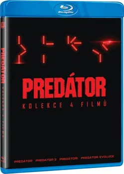 Blu-ray film Predátor: 1-4 kolekce (1987, 1990, 2010, 2018) 3D + 2D Blu-ray