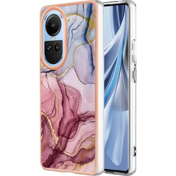 Pouzdro na tablet VSECHNONAMOBIL 63648 IMD MARBLE Ochranný kryt Oppo Reno10 5G ROSE RED