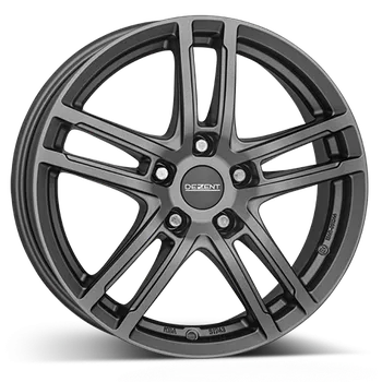 Disk DEZENT TZ graphite 6.5x16, 5x114,3, ET 50, 67,1