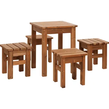 Zahradní nábytek Prowood S5 - Set + dodání nátěru v odstínu HONEY + PCD 91