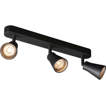 BIG WHITE AVO TRIPLE nástěnné a stropní svítidlo, tři žárovky, QPAR51, černé, max. 3x50W 1000892