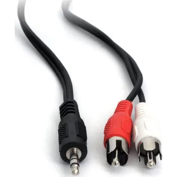Audio kabel Neuvedený Kabel AV 2x cinch - Jack 3.5mm 10 m