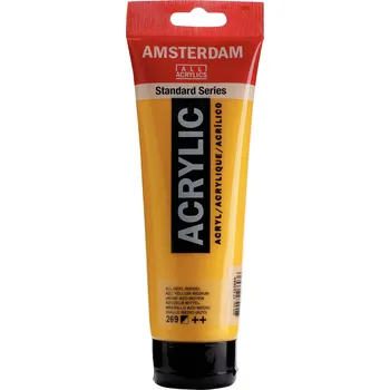 Vodová barva Akrylová barva Amsterdam Standard - 269 Azo Yellow Medium Objem: 250 ml