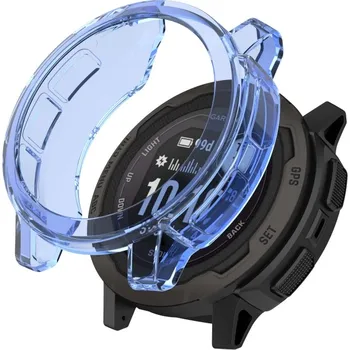 Příslušenství k chytrým hodinkám VSECHNONAMOBIL 42573 TPU Ochranný obal Garmin Instinct 2S modrý