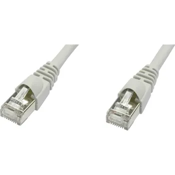 Síťový kabel Telegärtner 100008382 RJ45 síťové kabely, propojovací kabely CAT 5e F/UTP 2.00 m šedá samozhášecí, s ochranou 1 ks