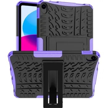 Pouzdro na tablet VSECHNONAMOBIL 55246 STAND Extra odolný obal Apple iPad (A16) 2025 / iPad 2022 fialový