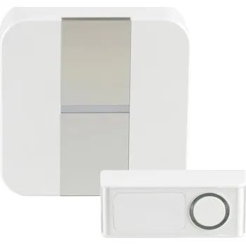 Domovní zvonek Baseline 70706 bezdrátový gong kompletní sada s bleskem