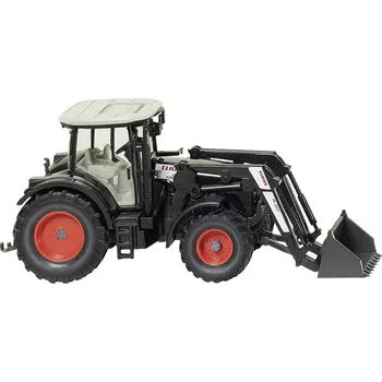 Modelová železnice Wiking 036312 H0 model zemědělského stroje Claas Arion 640 s čelním nakladačem 150