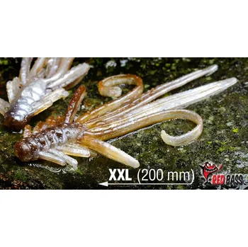 Umělá nástraha Nymfa Redbass Nr. 1 XXL 200 mm Brown/Silver