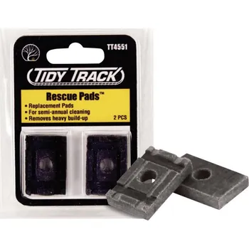 Modelová železnice Woodland Scenics WTT4551 0, H0, N , TT kolejnice čisticí ubrousky 2 ks