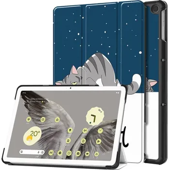 Pouzdro na tablet VSECHNONAMOBIL 63856 ART Zaklápací obal Google Pixel Tablet LAZY CAT