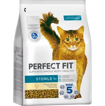 Krmivo pro kočku 2x2,8kg Perfect Fit Sterile 1+ kuřecí