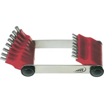 HELIOS PREISSER 0599151 měrka na trysky 0.45 - 1.5 mm