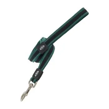 Vodítko pro psa Vodítko BUSTER Airmesh reflexní S/M 180cm/20mm zelené