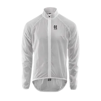 Cyklistická bunda Kalas Cyklistická pláštěnka pánská RIDE ON Z | Bunda | transparent Velikost: S