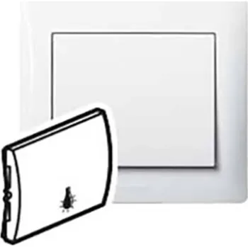 vypínač Legrand kolébka Galea / Pro21 bílá 777044 1 ks