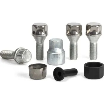 Autodoplněk Pojistné bezpečnostní šrouby M12x1,5x25 kužel, klíč 17, SICURIT BN125