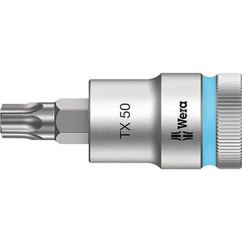 Gola hlavice Zástrčná hlavice Wera Zyklop 1/2" Torx - T50 x 60