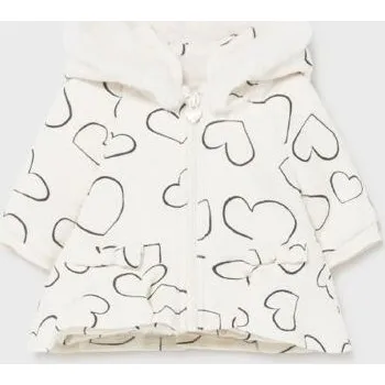 mikinový kabátek zateplený kožíškem Mayoral 2495 velikost 56