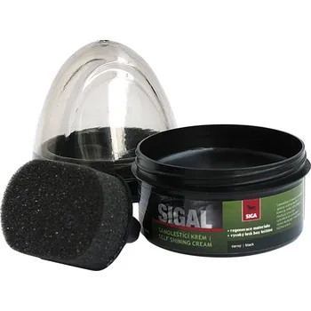 Pleťový krém Regenerační krém s aplikátorem Siga Self Shinning - černý