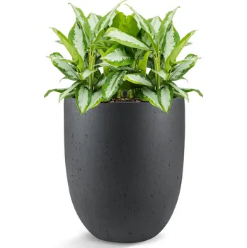 Květináč D-lite Classico High Antracit Concrete 40x47cm + doprava zdarma