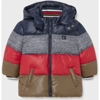 Kojenecká bunda kojenecká prošívaná zimní bunda pruhovaná Mayoral 2419-49 velikost 74