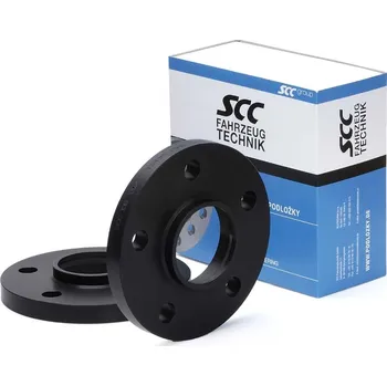 Tuning Rozšiřovací podložky SCC 20mm 5/120 - 74,1 mm, 12309W elox černé